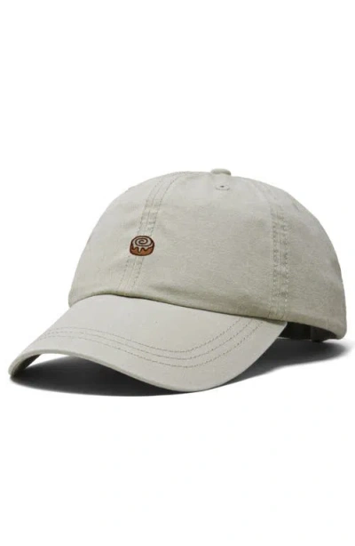 Dalix Cinnamon Roll Dad Cap In White