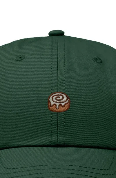 Dalix Cinnamon Roll Dad Cap In Green