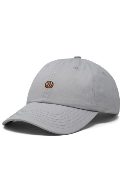 Dalix Cinnamon Roll Dad Cap In Gray