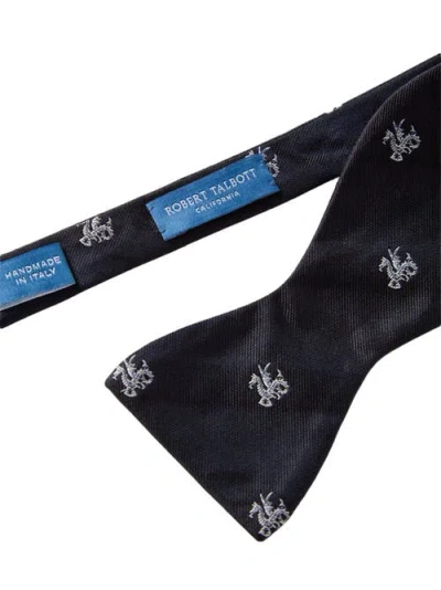 Robert Talbott Bond Self-tie Dragon Bow Tie In Blue