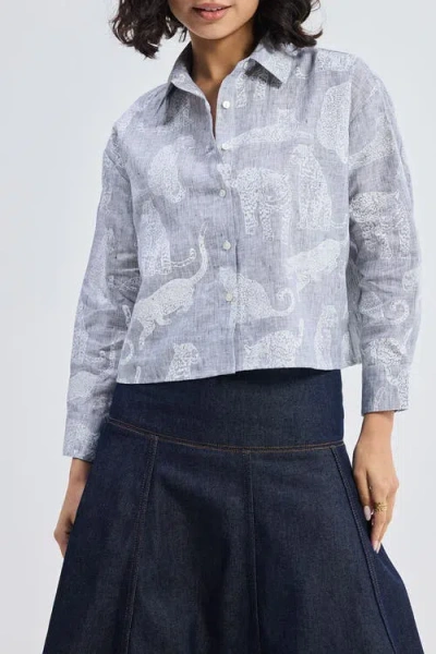 Reistor Oversized Boxy-fit Shirt In Multi