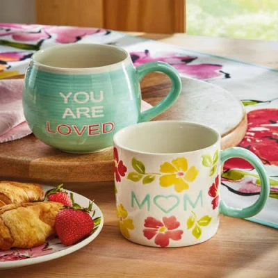 Tag Mom Mug Multi Stoneware Spring In Multi
