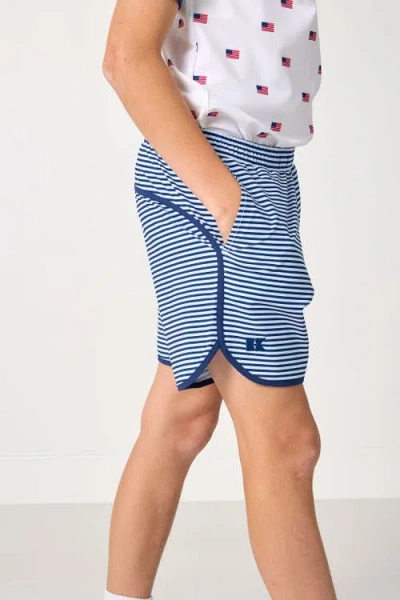 Courtside Kids Retro Super Short In Multi