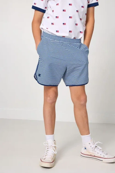 Courtside Kids Retro Super Short In Multi