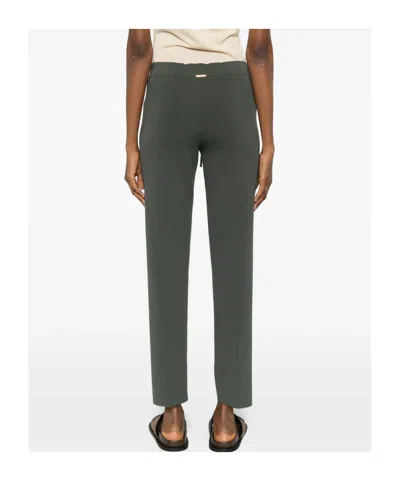 Twinset Drawstring Track Pants In Gray