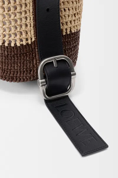 Loewe Loop Bucket Bag In Brown