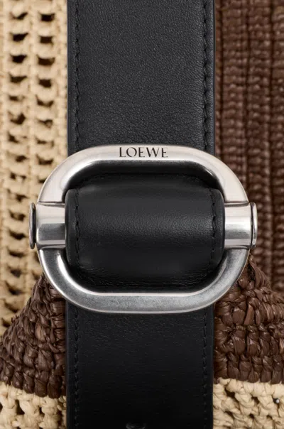 Loewe Loop Bucket Bag In Brown
