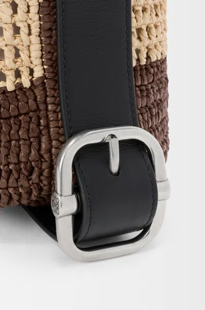 Loewe Loop Bucket Bag In Brown