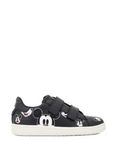 Moa Master Of Arts Mickey Mouse Touch-strap Sneakers In Multi