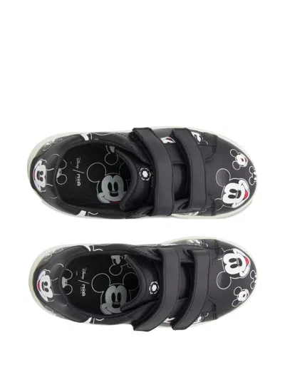 Moa Master Of Arts Mickey Mouse Touch-strap Sneakers In Multi