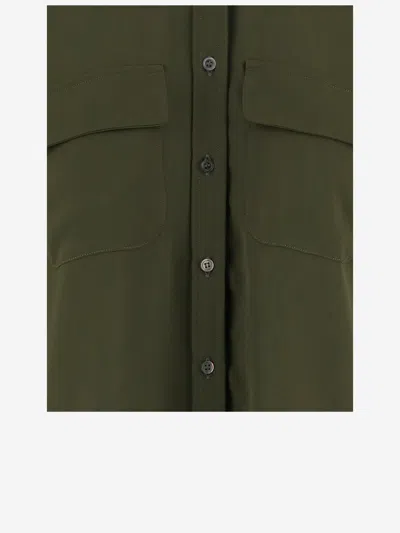 Fit F.it Technical Polyester Shirt In Green