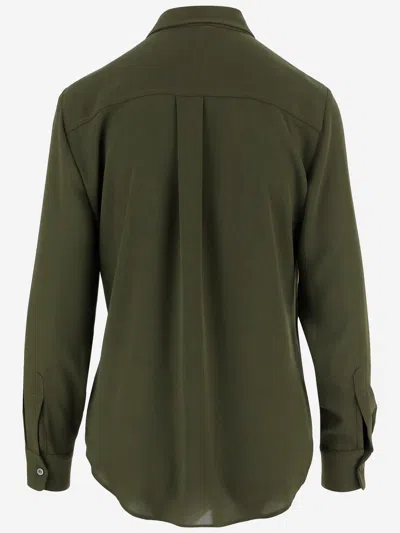Fit F.it Technical Polyester Shirt In Green
