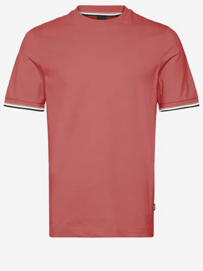 Hugo Boss Boss Basic Cotton T-shirt In Pink