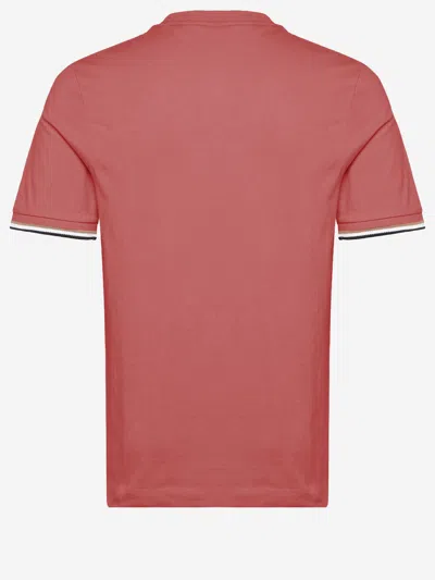 Hugo Boss Boss Basic Cotton T-shirt In Pink