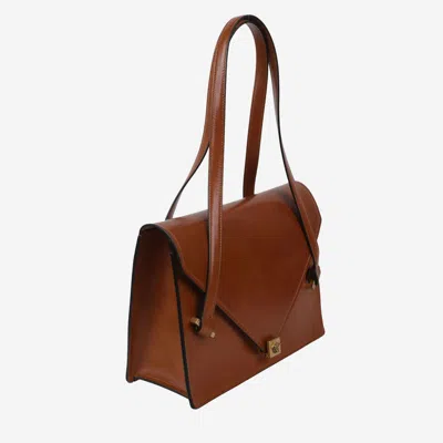 Versace Severine Leather Shoulder Bag In Pattern