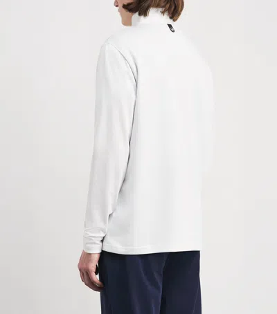 Malbon Golf Flyer Mid Layer In White