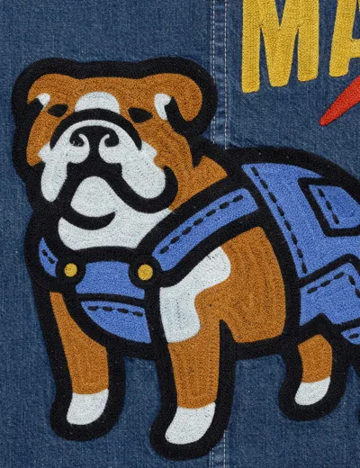 Human Made Long Sleeve Denim Jacket In Blue