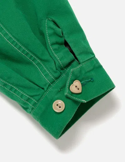 Human Made Work Jacket In Green