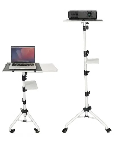 5 Core Adjustable Projector Stand With Shelves