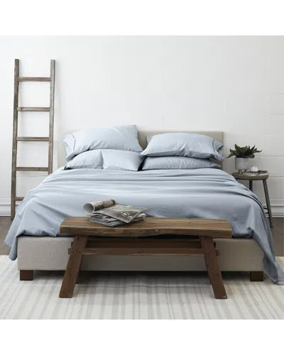Home Collection Luxury Ultra Soft 6pc Light Blue Solid Sheet Set In Blue
