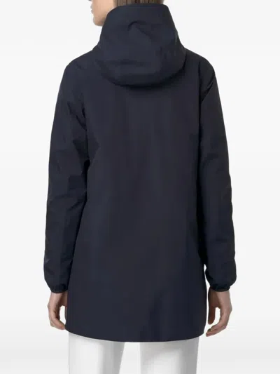 K-way K Way Sophie Plus Reversible Hooded Jacket In Multicolor