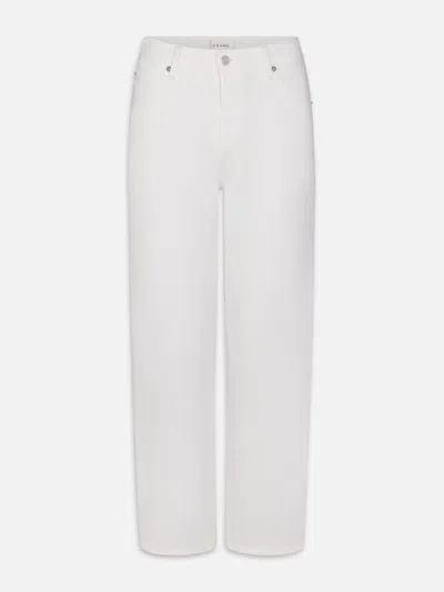 Frame Jeans The Bow Au Natural Clean In White