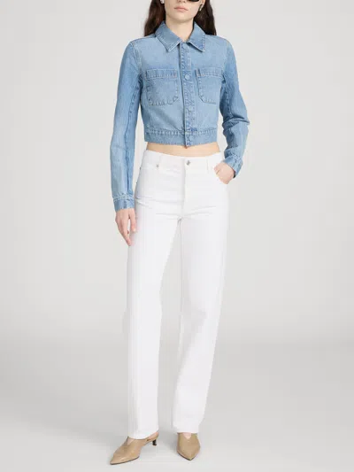 Frame Jeans The Bow Au Natural Clean In White