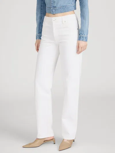 Frame Jeans The Bow Au Natural Clean In White