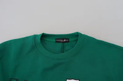 Philippe Model Green Printed Long Sleeves Pullover Sweater In Green