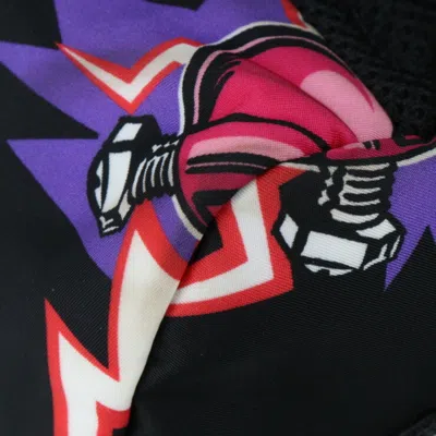 Pre-owned Prada Black Pink Nylon Backpack () In Multi