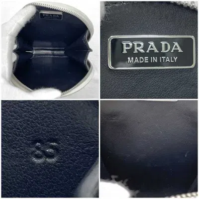 Pre-owned Prada White Leather Pochette Shoulder Bag ()