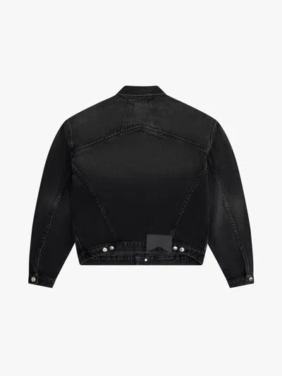 Rhude Buttoned Denim Jacket In Black