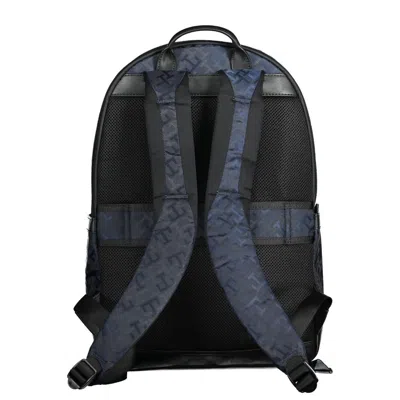 Tommy Hilfiger Blue Polyester Men Backpack In Blue