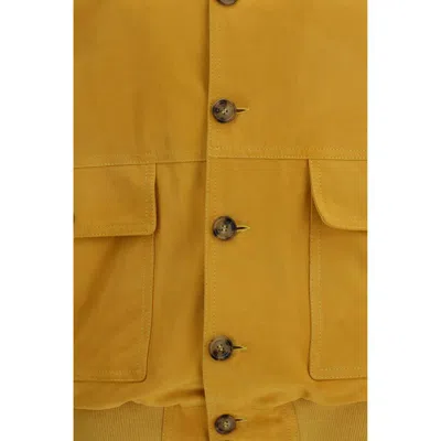 Valstar Button Patch Pocket Jacket In Yellow