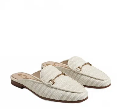 Sam Edelman Linnie Bit Flat Mules In Neutral