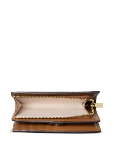 Michael Kors Medium Bryant Logo Wallet In Neutral