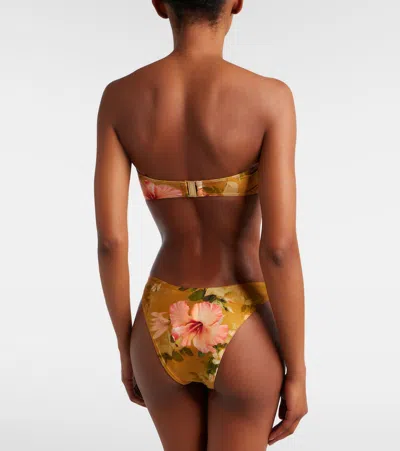 Zimmermann Mahon Floral Bikini In Multi