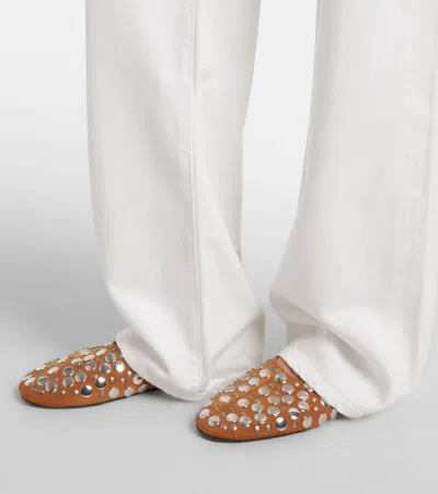 Citizen Of Humanity Citizens Of Humanity Annina Wide-leg Jeans In White