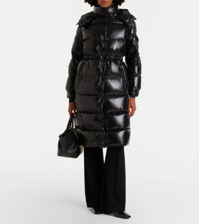 Moncler Cavettaz Down Coat In Black