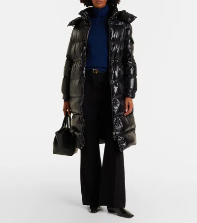 Moncler Cavettaz Down Coat In Black