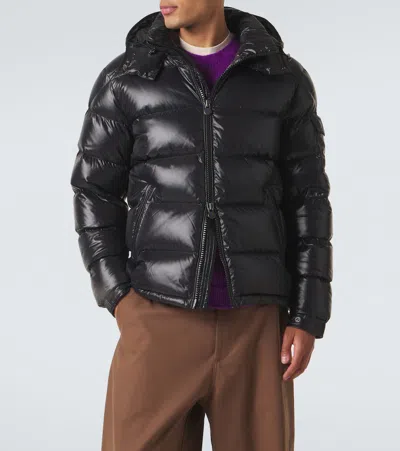 Moncler Maya Down Jacket In Black