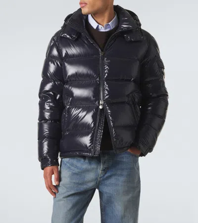 Moncler Maya Down Jacket In Black
