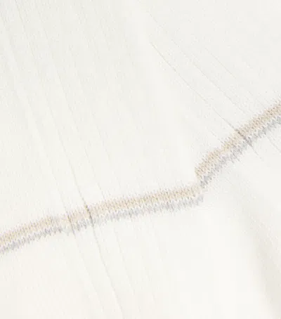 Eleventy Cotton-blend Stripe Socks In Multi