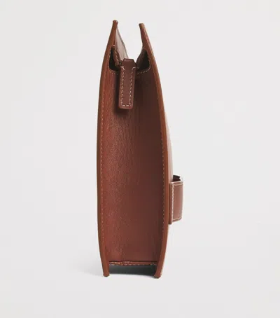 Eleventy Hand-held Pouch In Brown