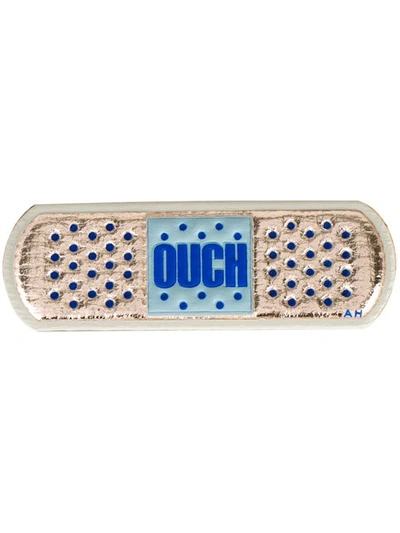 Shop Anya Hindmarch 'ouch' Plaster Sticker - Metallic