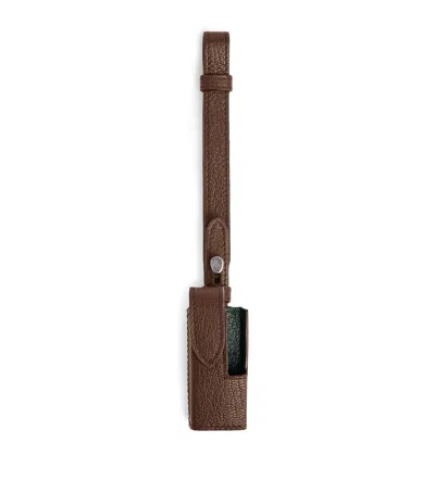 Dunhill Rollagas Lighter Holder In Brown