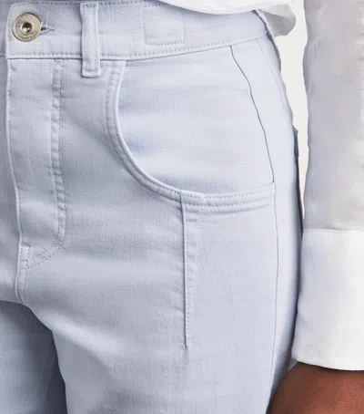 Eleventy Front-pleat Jeans In Multi