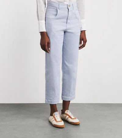 Eleventy Front-pleat Jeans In Multi