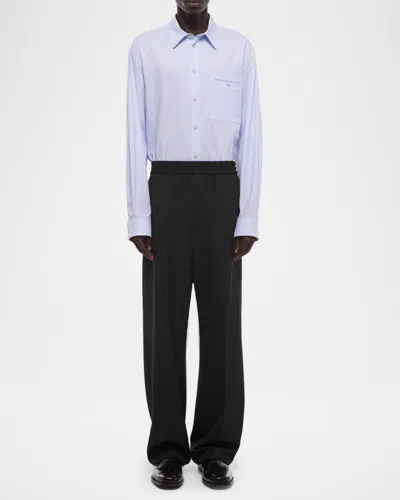 Helmut Lang Wardrobe Pull-on Trousers In Black