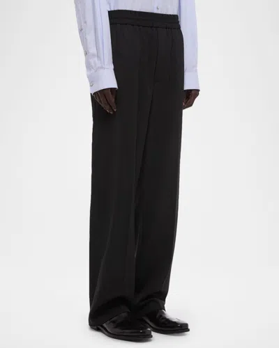 Helmut Lang Wardrobe Pull-on Trousers In Black
